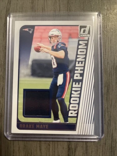 2024 Panini Donruss - Rookie Phenom Jerseys Drake Maye #RPJ-DMA (MEM, RC)