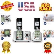 DECT 6.0 Phone Answering System with Caller ID/Call Waiting, 2 Cordless Hands...