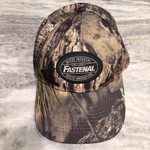 Fastenal Camo Hat Adjustable Baseball Cap Where Industry Meets Innovation Brown
