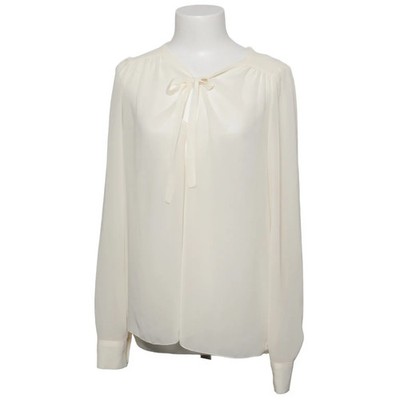 Vanilia, Schluppenbluse, Größe: XS, Beige, Einfarbig, Damen #bpE
