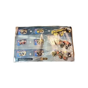 Lego 8383 Power Racers: Nitro Terminator Instructions ONLY