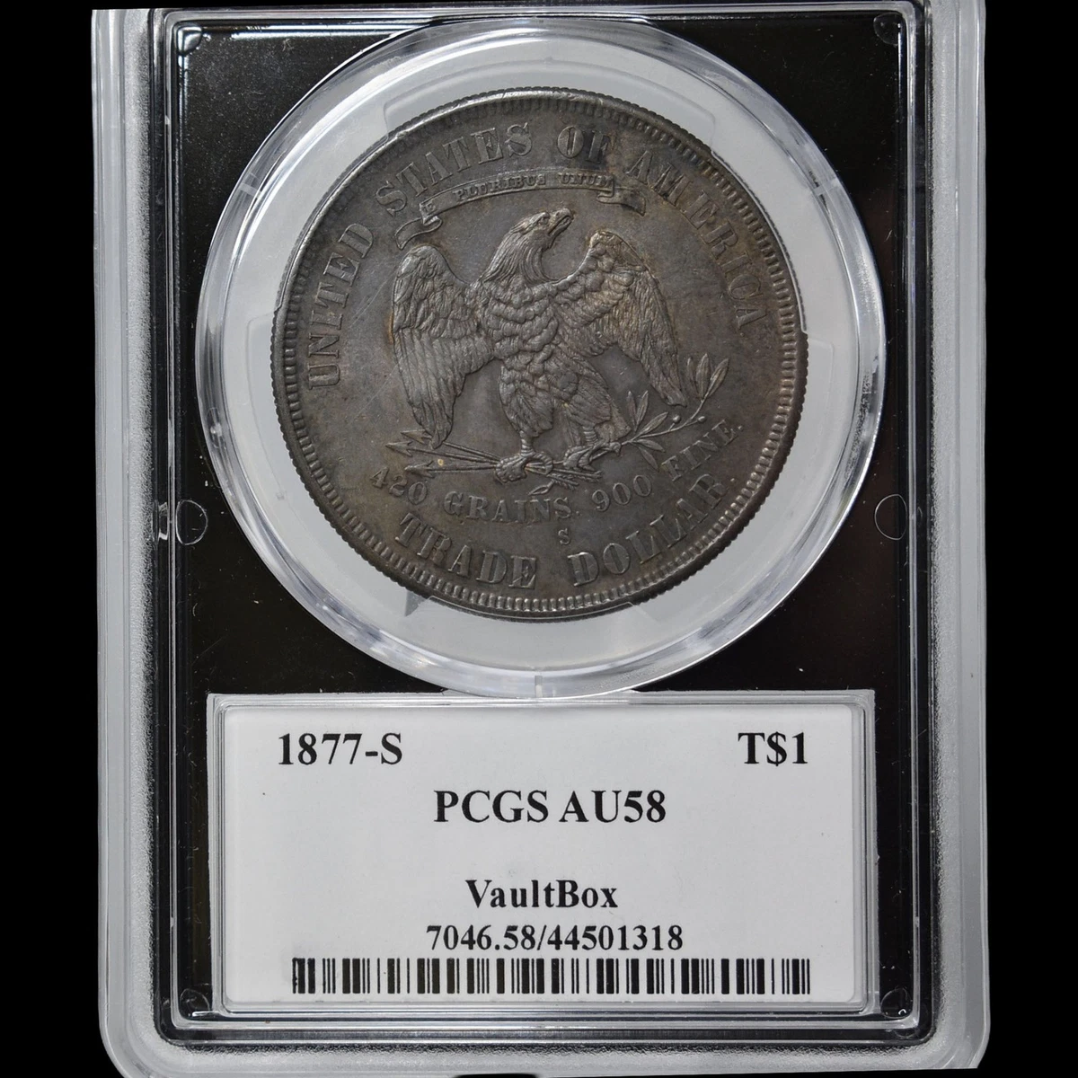 AU 58 Graded 1877 Year US Trade Dollars (1873-1885) for sale | eBay