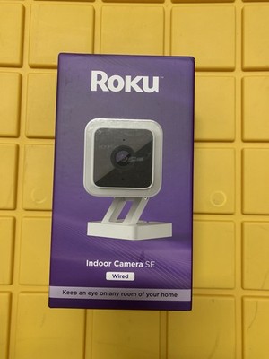 Roku Smart Home Indoor Camera SE Wi-Fi Security Camera Wired
