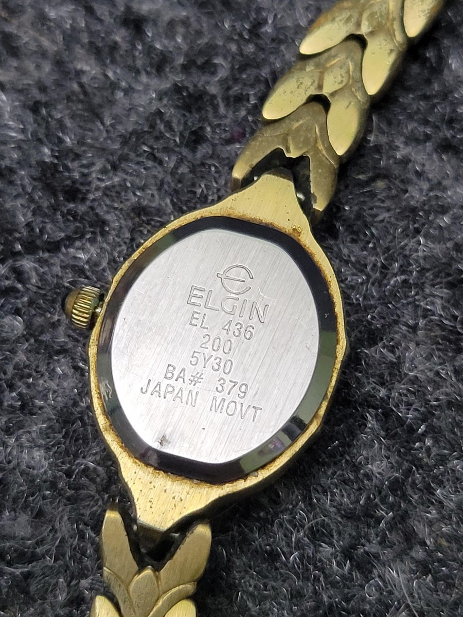 ELGIN  腕時計レディース 稼働 超美品 ELGIN レディースウォッチ ファインゴールド