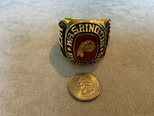 Washington Redskins Balfour Paperweight Ring Rare Commanders Now NFL New 