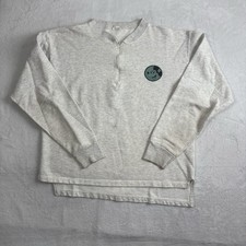VTG 80's Disney Mickey Mouse 1/4 Zip Pullover Long Sleeve Fleece Sweatshirt LG