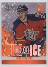 2013 Panini Select Fire on Ice Rookies Silver Prizm /25 Nick Bjugstad #FR-16 1q2