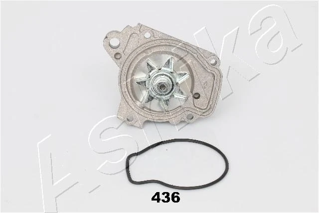WATER PUMP ENGINE COOLING 35-04-436 FOR D14Z5/D14Z6 1.4L D17A2 1.7L D16V1 1.6L - Image 3 of 4