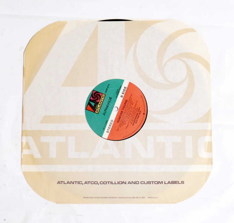 ALPHAVILLE "FOREVER YOUNG" 12" VINYL SINGLE "LIKE NEW"*PROMO Foto 2 de 4