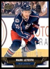 2013-14 Upper Deck UD Exclusives Mark Letestu 081/100 Columbus Blue Jackets #98