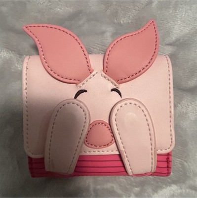 Loungefly Disney Piglet Small Wallet Pink Light Pink Character Themed Accessory