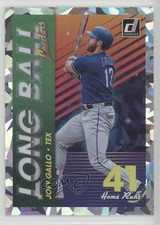 2018 Panini Donruss Long Ball Leaders Crystals Joey Gallo #LBL5 0j5