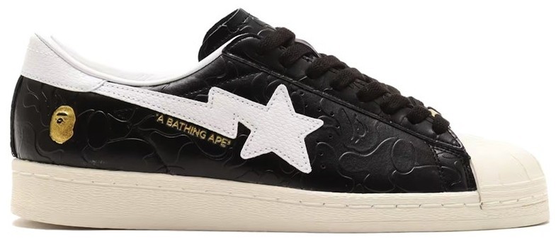 atmos x BAPE x adidas Superstar Glow In The Dark for Sale