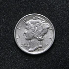 1943-S Mercury Silver Dime AU (bb18593)