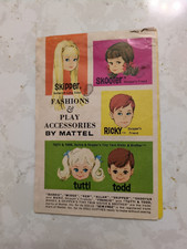 Vintage Skipper, Scooter, Ricky, Tutti, Todd, Fashion  Play Accessories Catalog