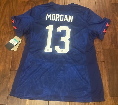 Nike USWNT Star Alex Morgan Soccer Jersey Women XL DR4000-406