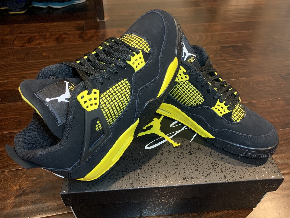 Nike Air Jordan Retro 4 Thunder DS DH6927 017 Size 11.5, 29.5cm | eBay