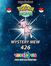 Pokemon Home Mystery Mew 426 Toys R' Us Distribution