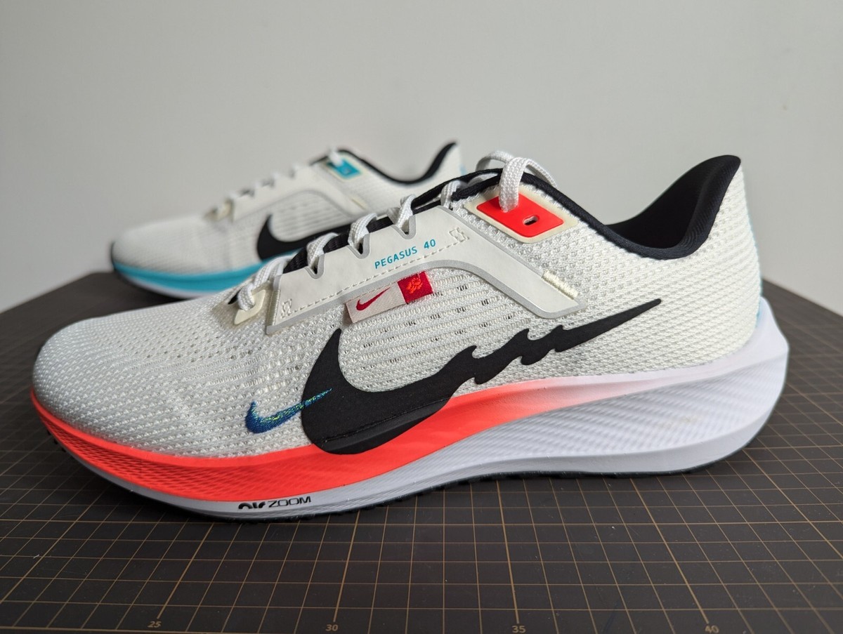 NIKEエアーZOOM Men's Air Zoom Structure 25 - White/Gamma Blue/Black/Hot