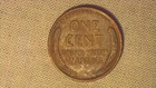 1951 D Lincoln Wheat Cent with a filled "D" Die Chip (A390) — photo 3