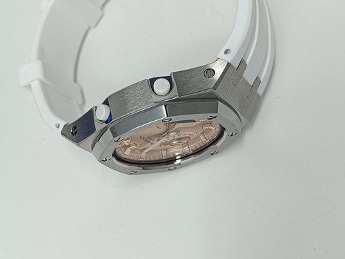 Stunning Casio G-Shock GMA-2100MD 7AER Rose Gold 42mm Custom CasiOak Gen 5 UK - Picture 5 of 9