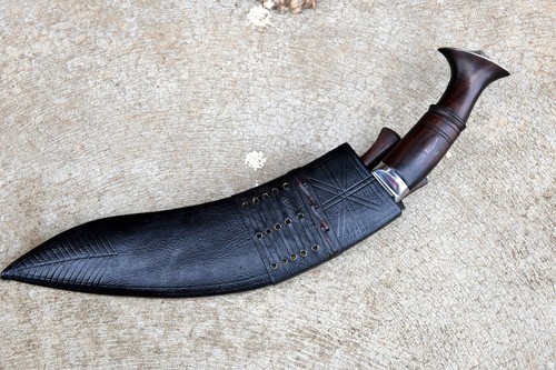 12 inches long Blade Havildar kukri-Authentic Gurkha khukuri knife-machete-Nepal - Picture 8 of 9
