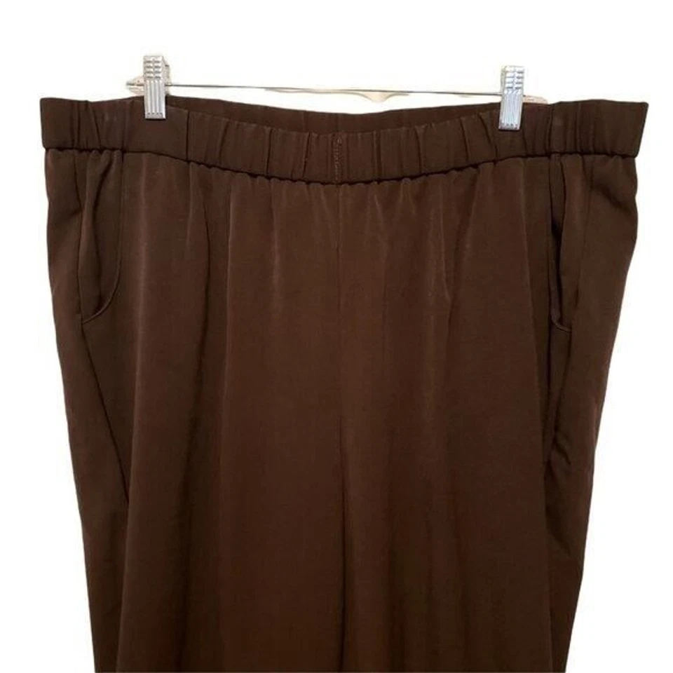 JM Collection Womens Size 10 Brown  Solid Slacks Pants - Image 4 of 4