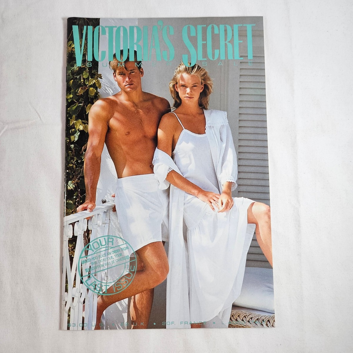 Victoria's Secret Catalog Summer Sale 1987 Alexandra Brochen