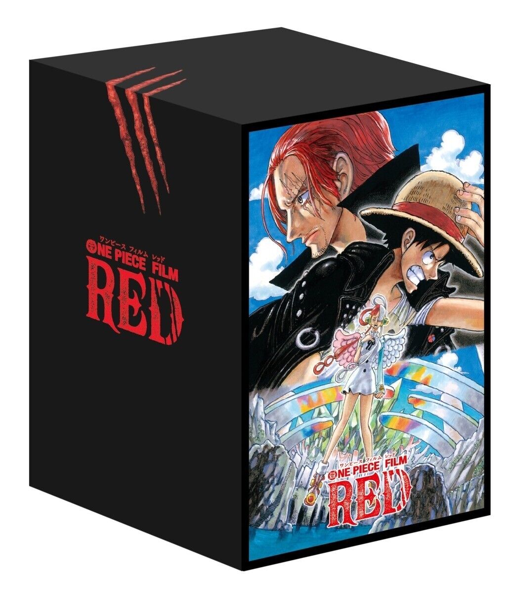 Pre Order ONE PIECE FILM RED Deluxe Limited Edition 4K ULTRA HD Blu-ray BD  JAPAN