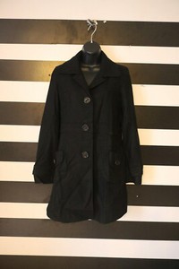 tulle wool coat