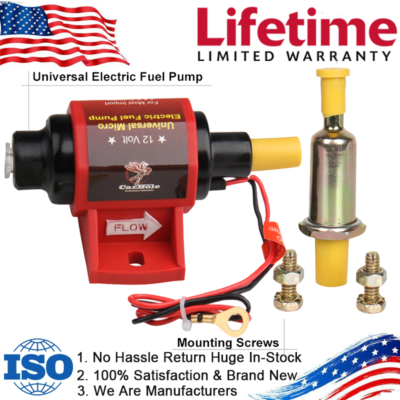 #ad 2 3.5 PSI Universal Low Pressure Electric Fuel Pump Fuel 42S 28GPH Gas Gasoline $24.99
