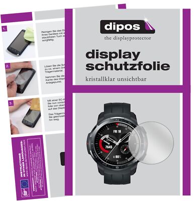 6x Schutzfolie für Honor GS Pro Smartwatch (48mm) klar Displayschutzfolie Folie