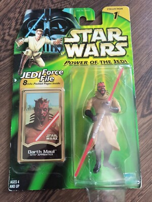 Star Wars Power Of The Jedi Darth Maul Sith Apprentice Action Figure 2000