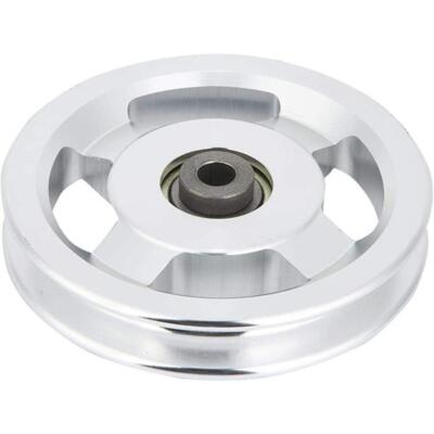 Universal 114mm Aluminium Alloy Bearing Pulley Wheel Cable Gym Equipment Part