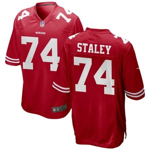 Joe Staley Men's Red Jersey 49er | eBay