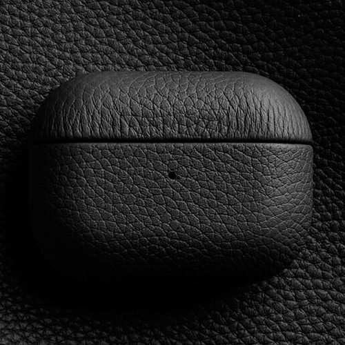Coque pour Apple AirPods 4ème Pro 2ème 3 Génération Housse Cuir Véritable Serrure Clip - Photo 2 sur 35