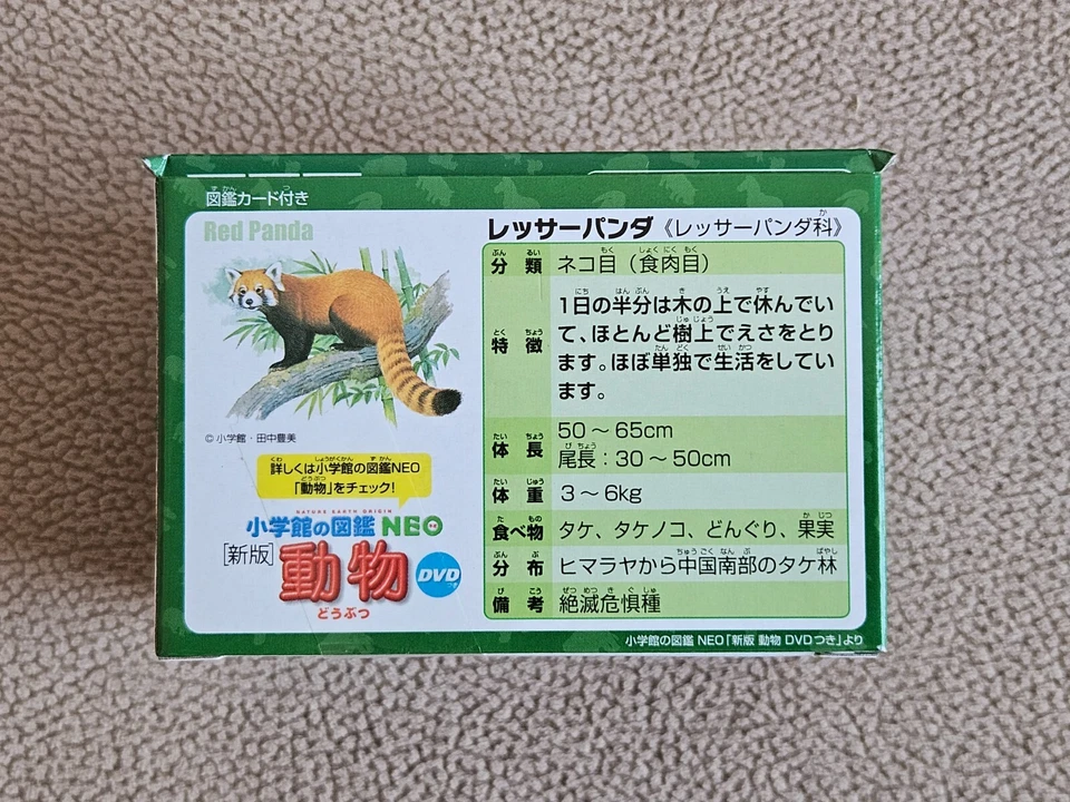 Takara Tomy Ania Animal AS-35 Red Panda with Bamboo - Brand New - UK - Image 2 of 4