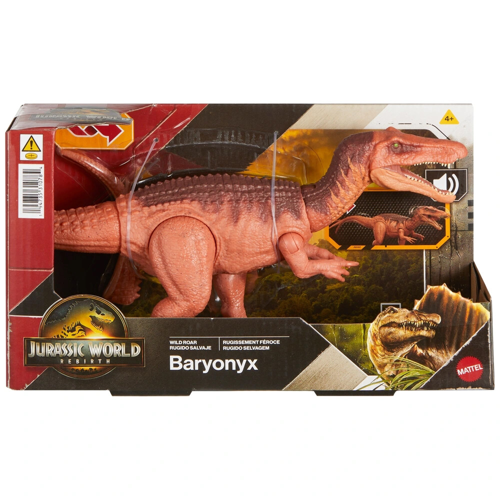 Mattel Jurassic World Rebirth Wild Roar Baryonyx JGC79 🆕 | eBay