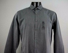 NEW Van Heusen Slim Fit Fresh Defense Men's Wrinkle Free Shirt Sz 17 34/35