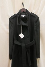 Brand New With Some Tags 3/4 Marella Ladies Wool Coat With Alpaca Fur Size 10