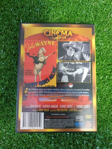 RANDY RIDES ALONE:-DVD-John Wayne-(1934) Black & White-Region Free-LIKE NEW - Picture 2 of 3