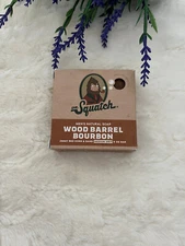 Dr. Squatch Bar Soap Wood Barrel Bourbon 5oz Jimmy Red Corn & Sand Medium Grit