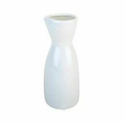 Set of 4 White Porcelain Sake Bottle 5oz | eBay