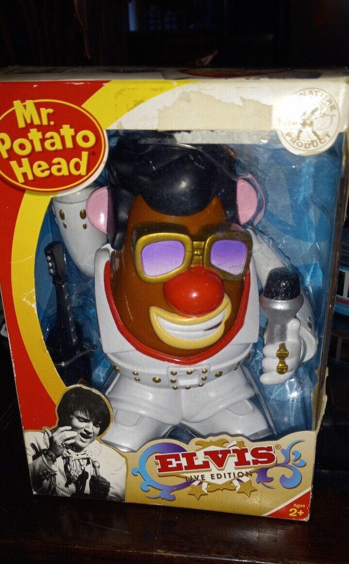 4 PPW Toys Mr. Potato Head Elvis Presley Live Edition Figure King