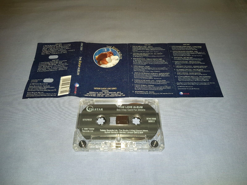 V/A THE LOVE ALBUM CASSETTE TAPE ALBUM - Picture 2 of 2