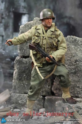 ミリタリー WWII 2nd Ranger Battalion Series 3 DID - WWII US 2nd Ranger Battalion Series 3 - Captain Miller