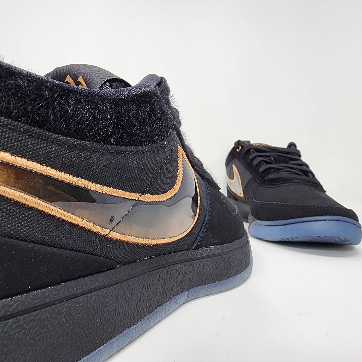 Nike Book 1 Haven Basketball Shoes Men's Size 8 Black Amber Brown