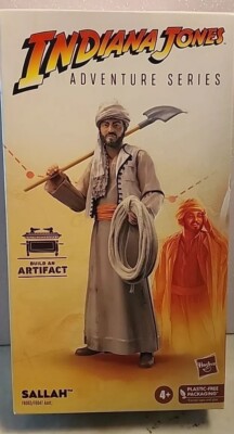 Indiana Jones Adventure Series 6'' SALLAH Action Figure, Hasbro, factory sealed
