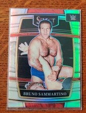 2022 Panini Select WWE Silver Prizm #95 Bruno Sammartino Wrestling Card