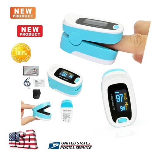 OLED Oximeter Finger Pulse Blood Oxygen SpO2 PR heart beat Monitor
